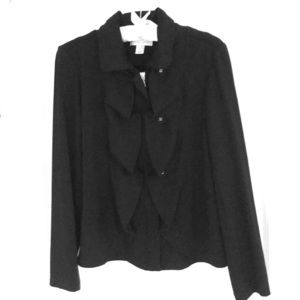 Black fitted blazer